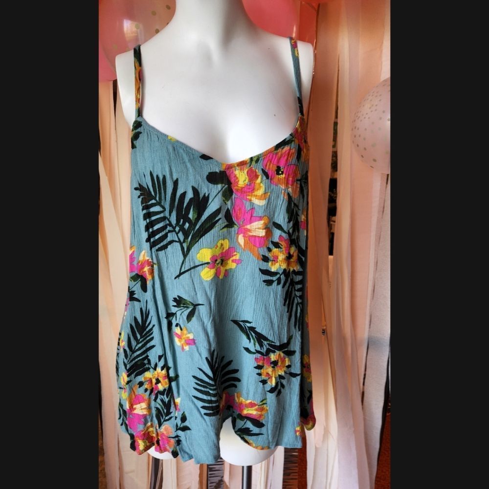 Torrid tropical blouse